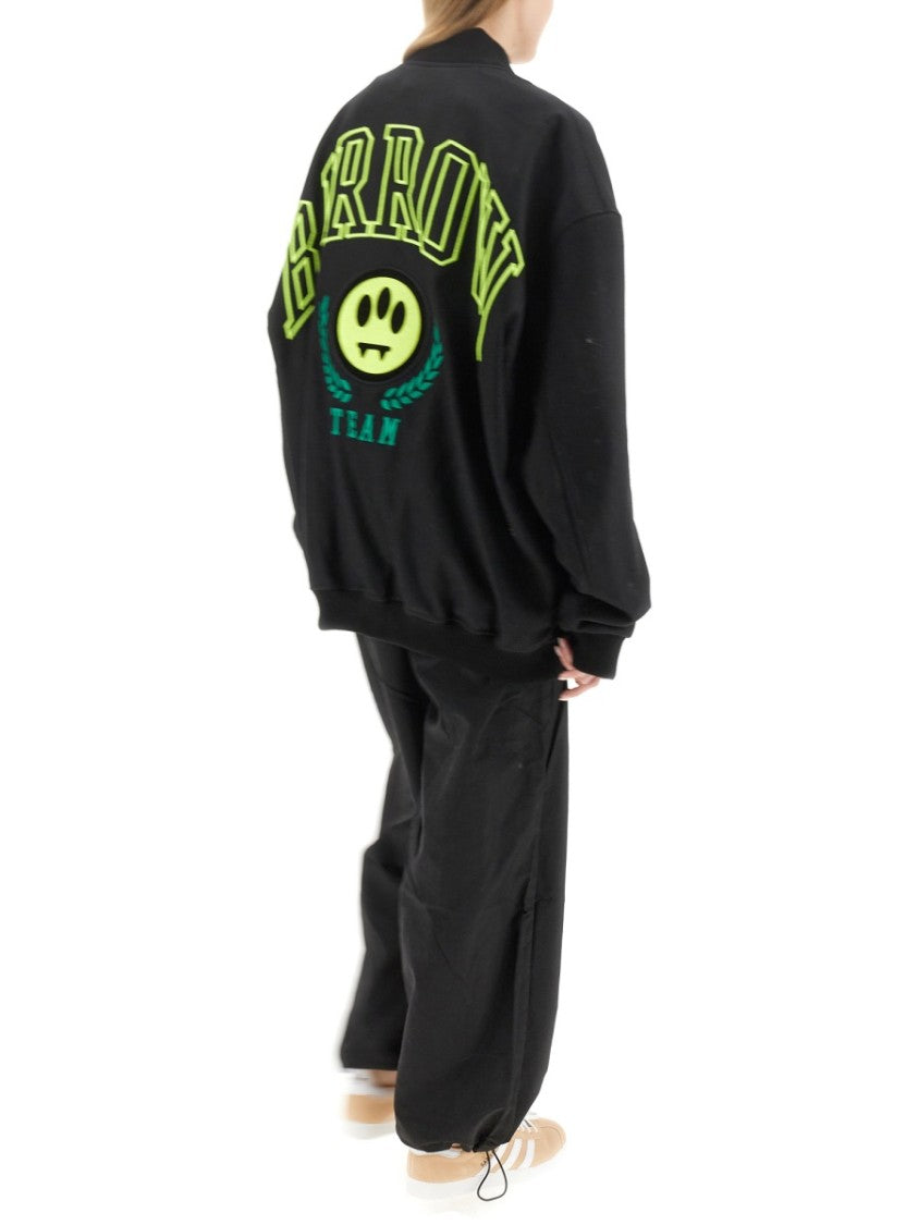 Barrow Playful Graphic Oversized Jacket