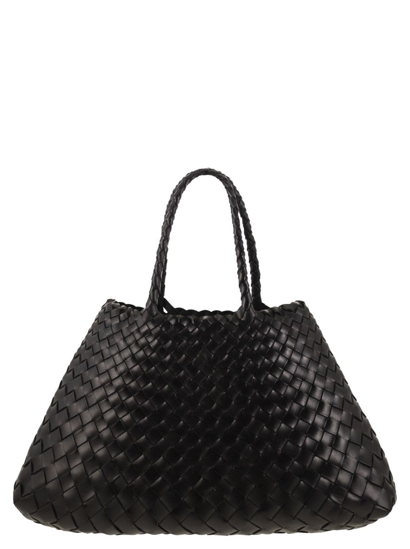 Dragon Santa Croce Small - Woven Leather Bag