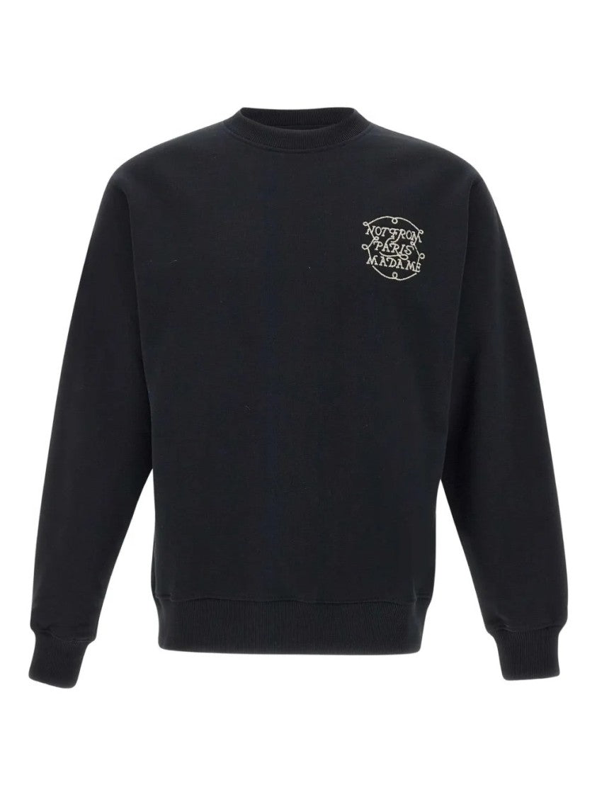 Drôle De Monsieur Le Sweatshirt Slogan Tresses