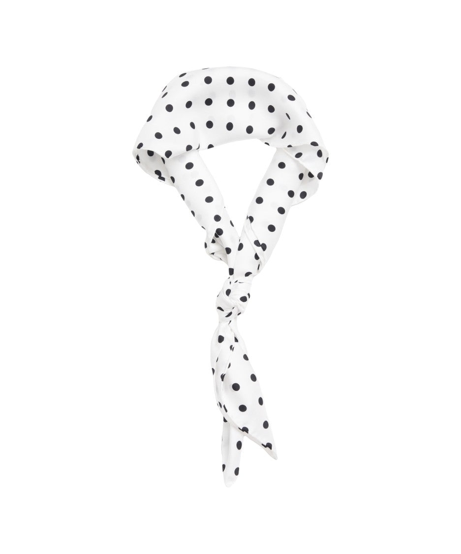 Moschino Polka Dot Scarf