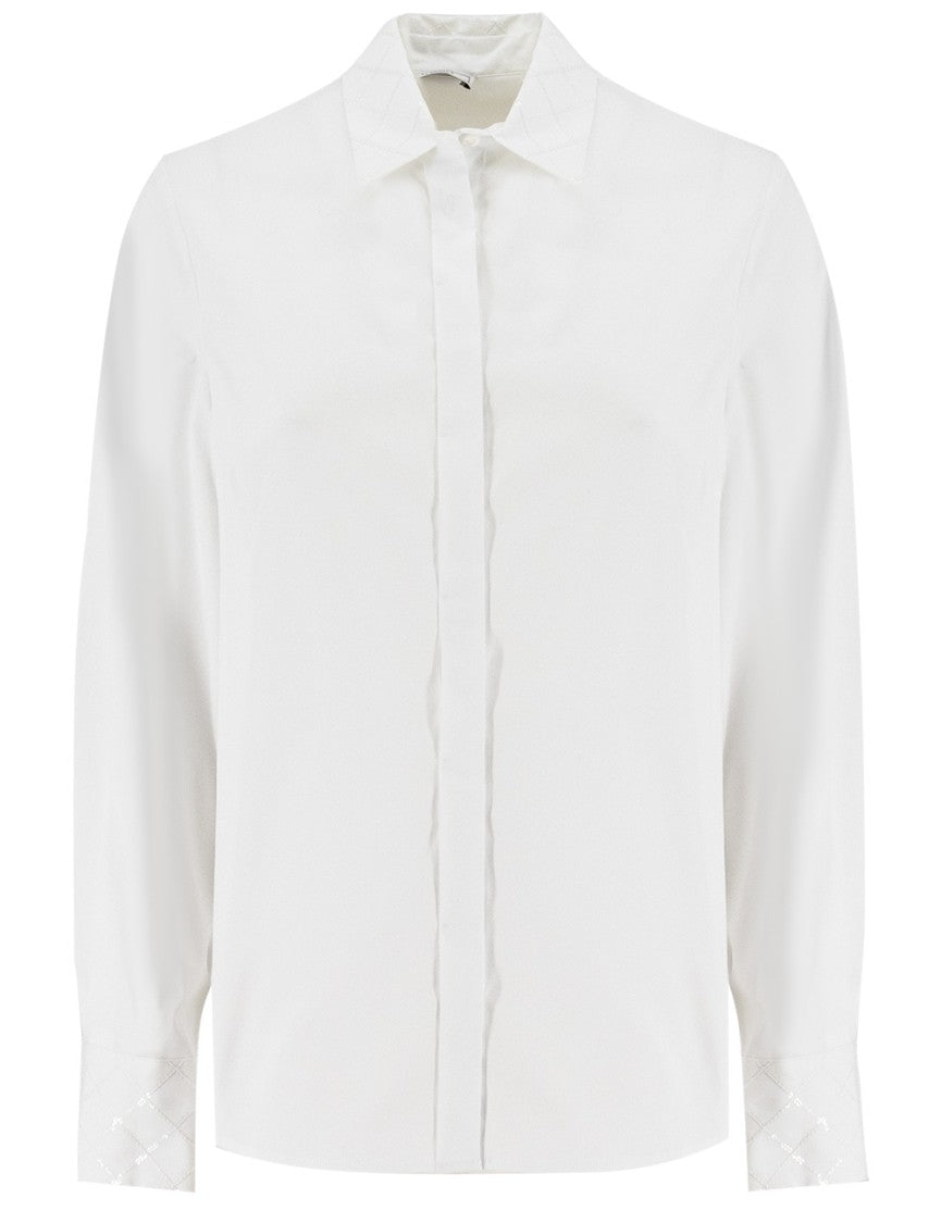 Peserico Long-Sleeved White Shirt