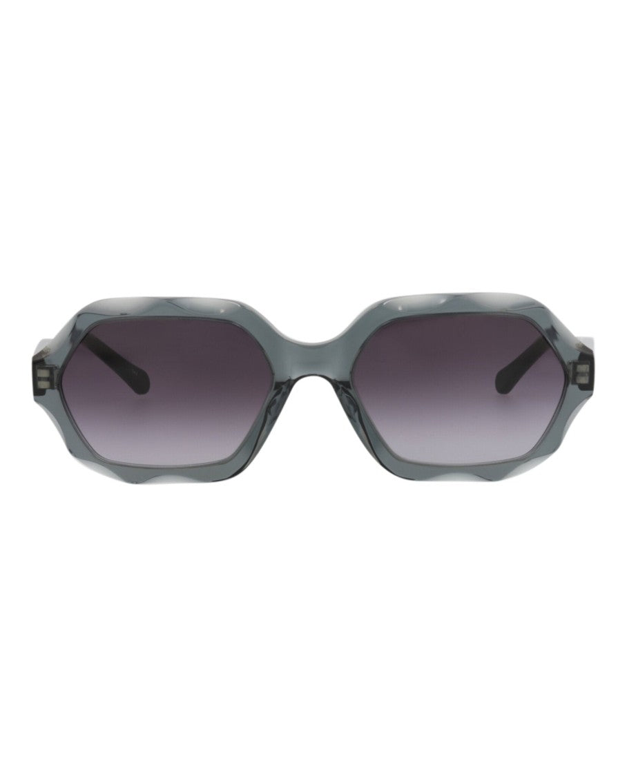 Chloé Square-Frame Recycled Acetate Sunglasses
