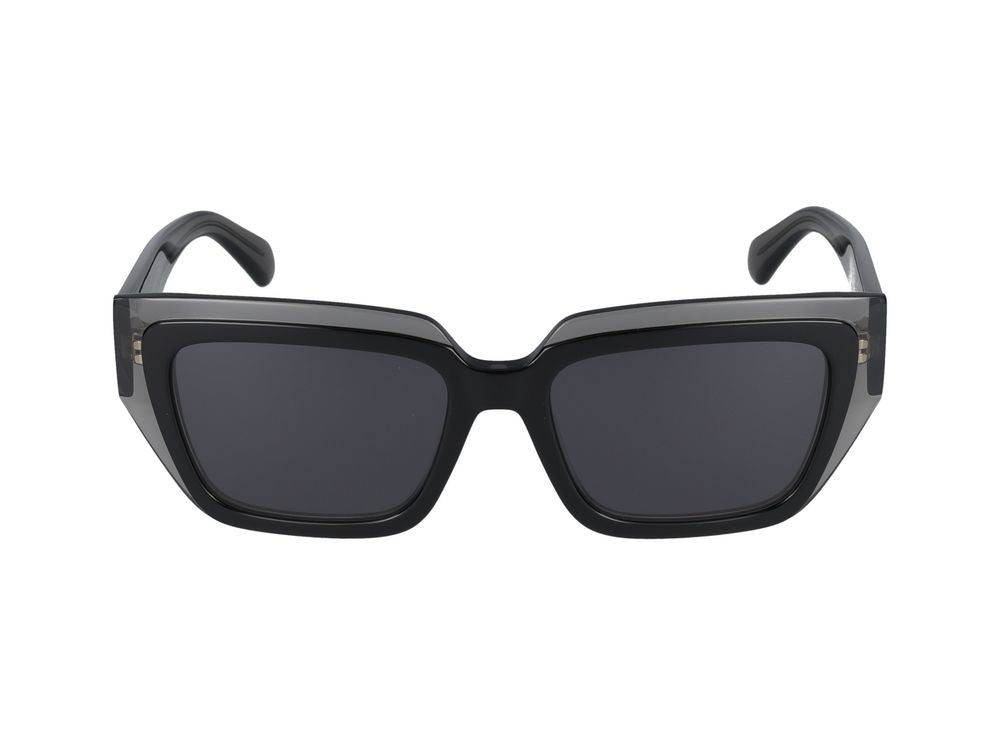 Salvatore Ferragamo Sunglasses Salvatore Ferragamo Sf2002s 024 Transparent Grey/Black 55/18/140