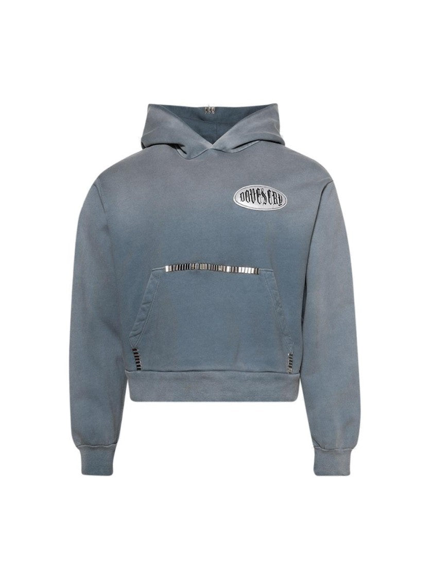 Earthling Vip Chrome Stitch Hoodie Grey
