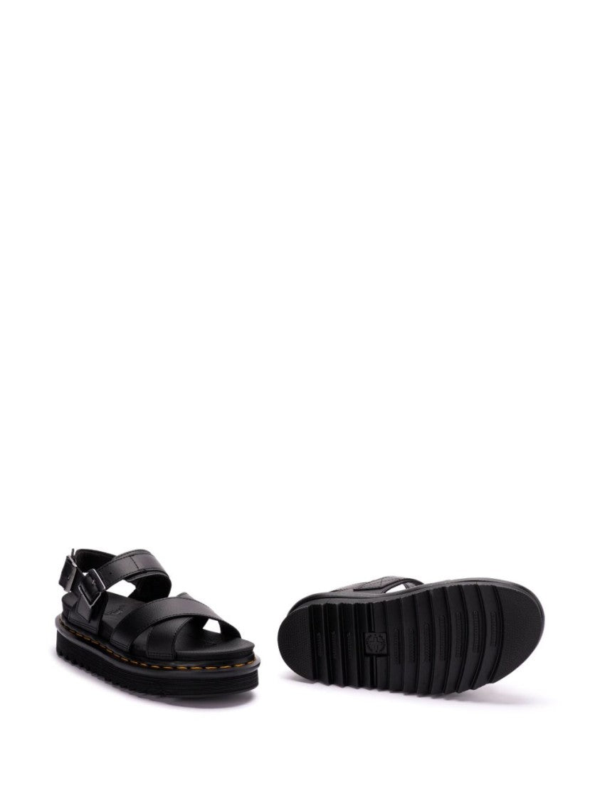 Dr. Martens Voss Sandals In Athena Leather