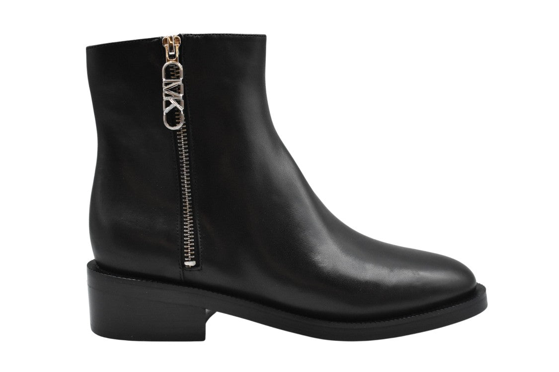 Michael Kors Black Laced Boots With Iconic Branding