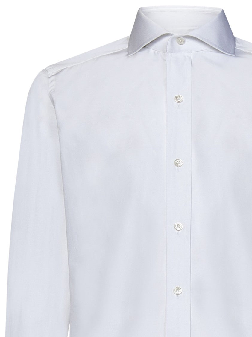 Tom Ford White Cotton Poplin Shirt