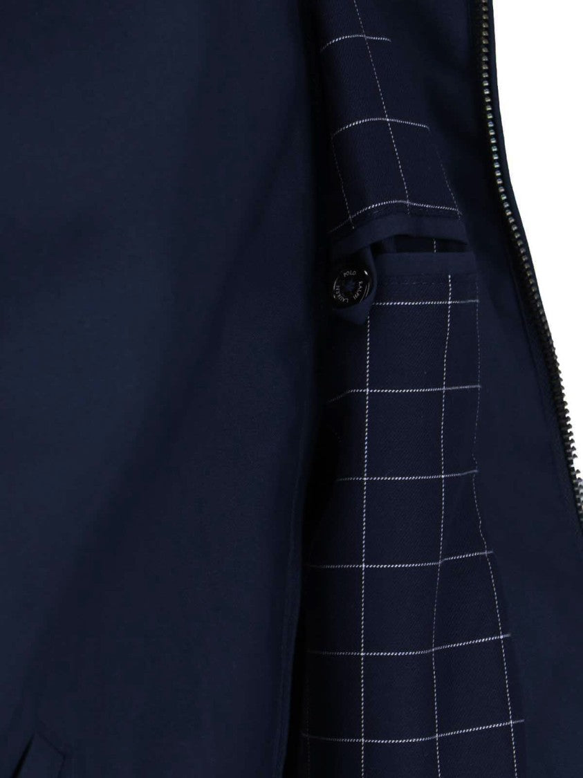 Polo Ralph Lauren Structured Front Button Jacket With Pointed Collar
