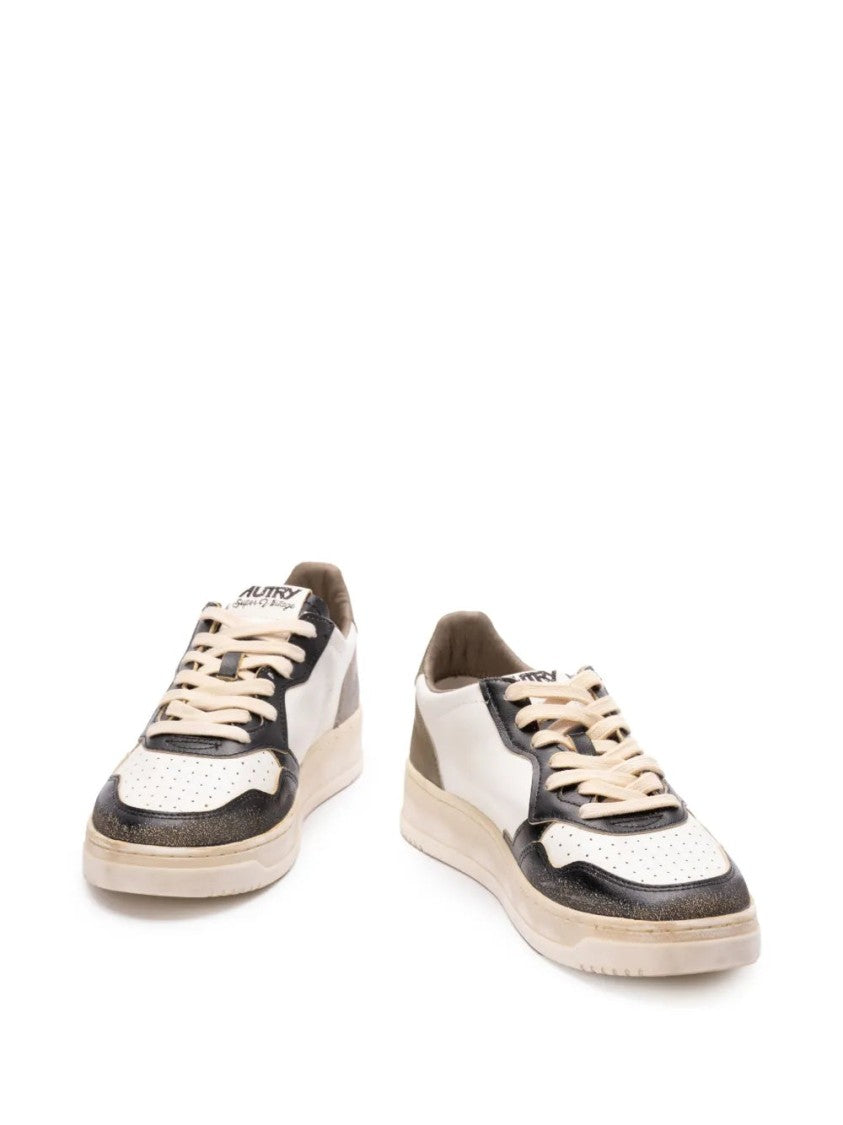 Autry White Medalist Sneakers