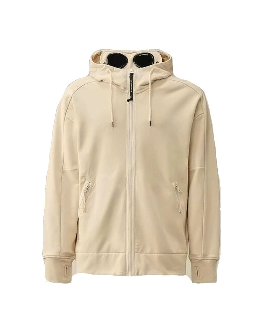 C.P. Company Diagonal Raised Fleece Zip-Up Sweatshirt