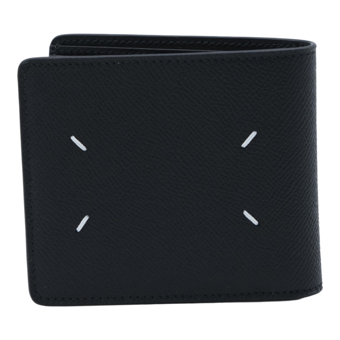 Maison Margiela Textured Bifold Wallet With Subtle Stitching