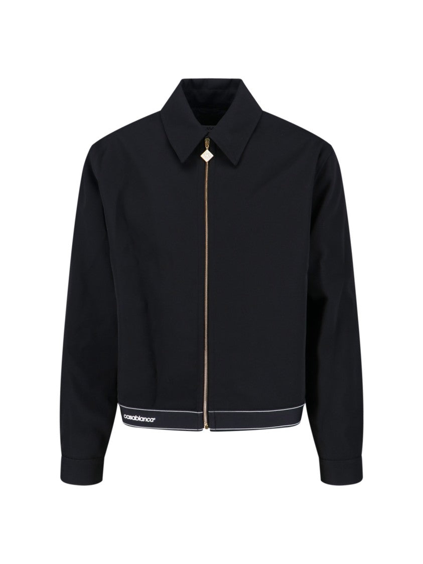 Casablanca Wool Jacket – Black