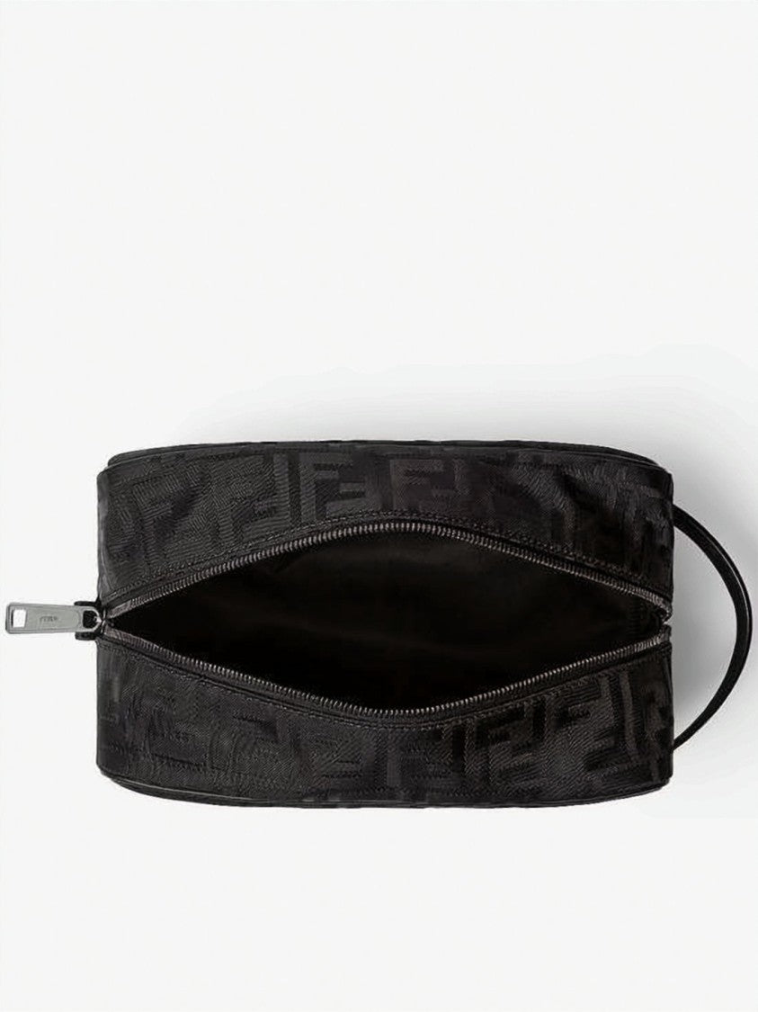 Fendi Jacquard Fabric Toiletry Case