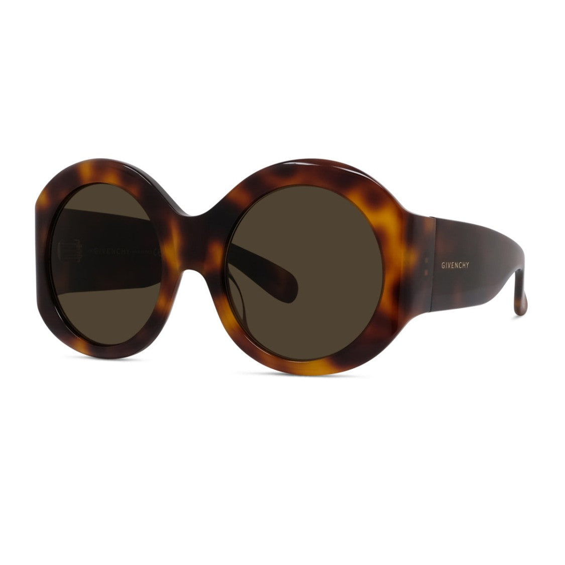 Givenchy Havana Gv40147i Coocon Oversized Round Sunglasses
