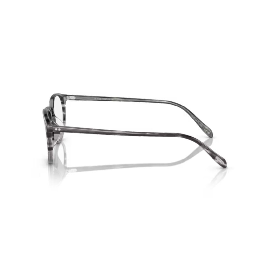 Oliver Peoples 0Ov5004 Translucent Grey Marbled Acetate Eyeglasses With Keyhole Bridge