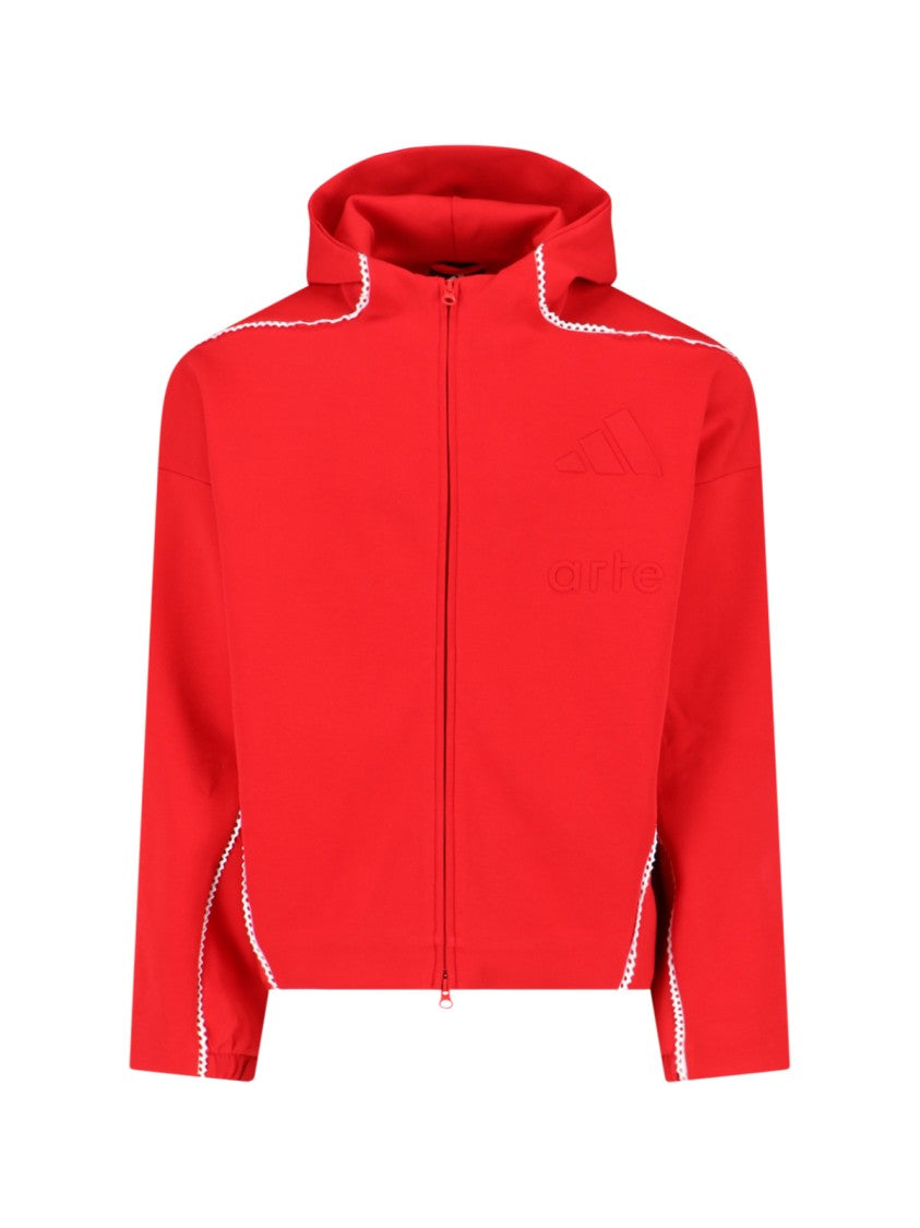 Adidas Red Hoodie
