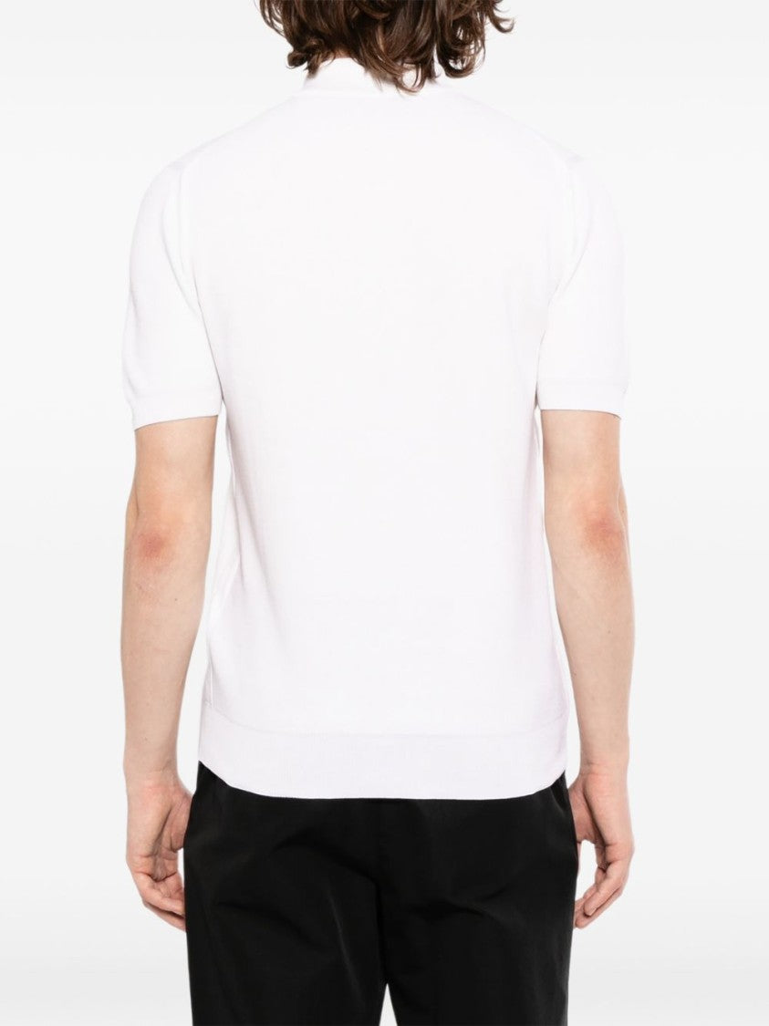 Tom Ford Off-White Button Placket Polo Shirt