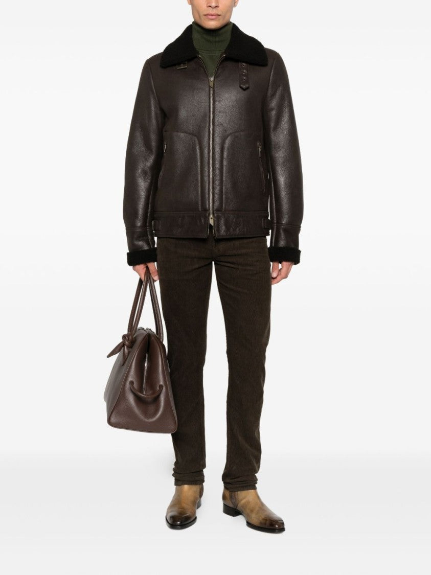 Tom Ford Tailored Olive Green Corduroy Jeans