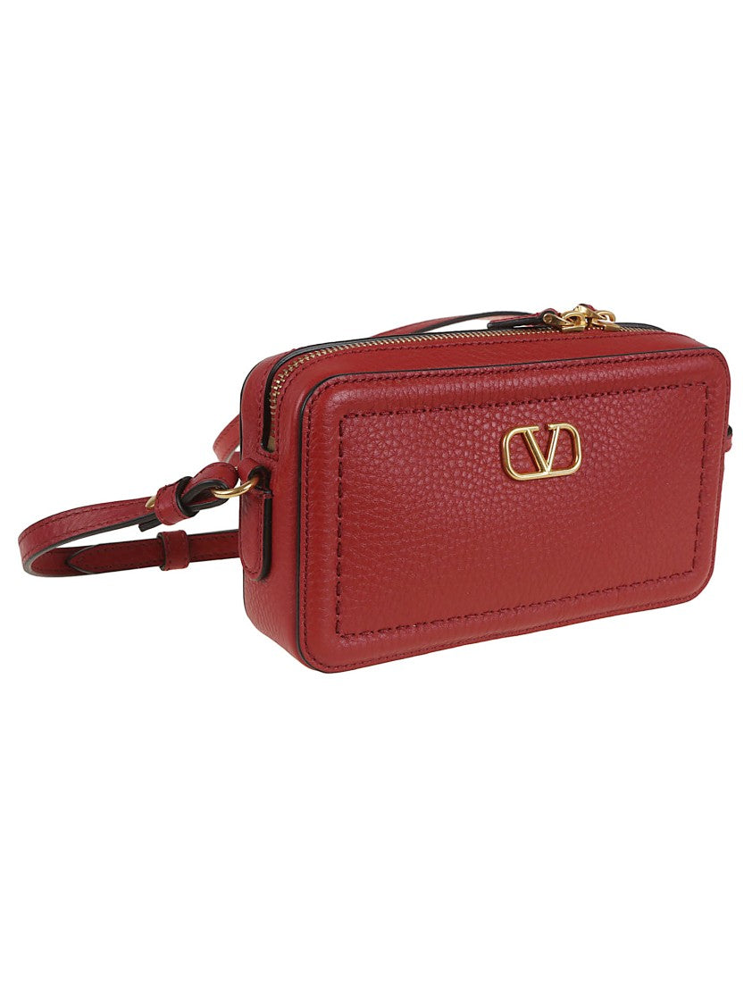 Valentino Garavani Grained Calfskin Mini Camera Case