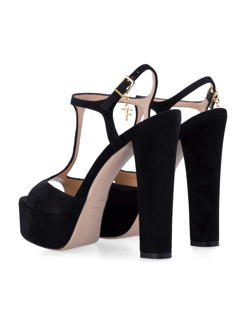 Tom Ford Angelina Platform Angelina T-Strap Platform Sandals
