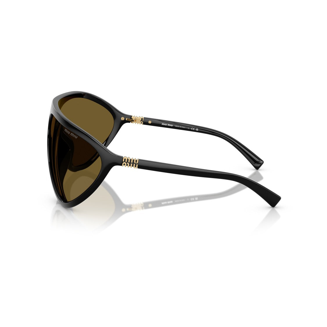 Miu Miu 0Mu A01s Oversized Aviator Sunglasses