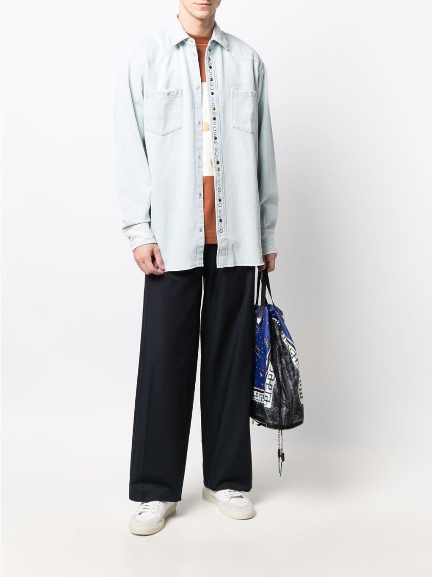 Golden Goose Bleached Studded Shirt