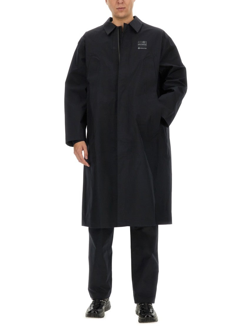 Mm6 By Maison Margiela X Salomon Subtle Logo Trench Coat
