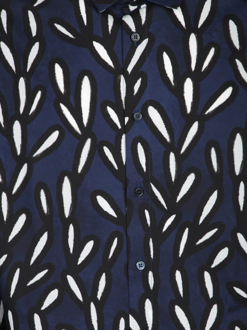 Jacquemus Navy Long Sleeve Shirt