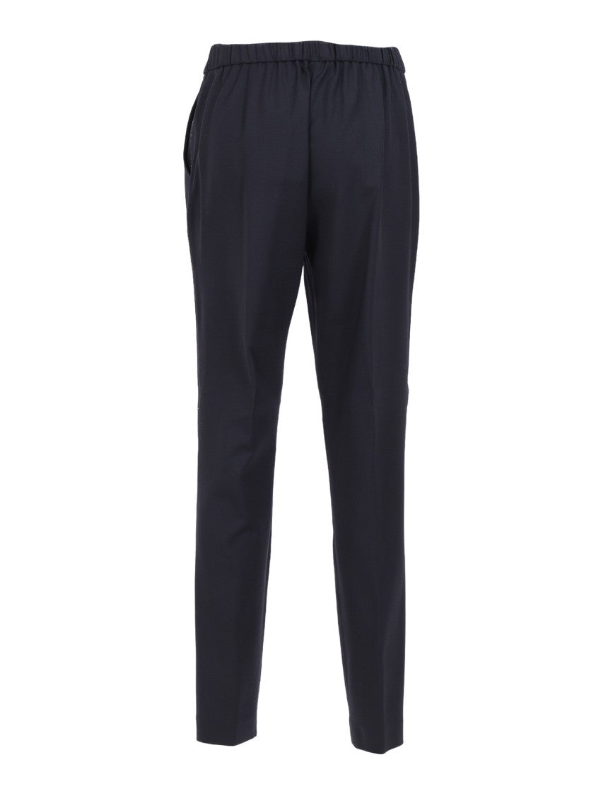 Fabiana Filippi Blu Notte Frescolana Jogging Sweatpants