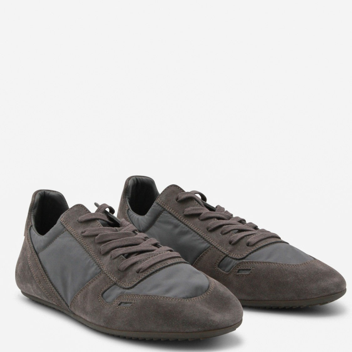 Rick Owens Low-Profile Sneakers With Smooth