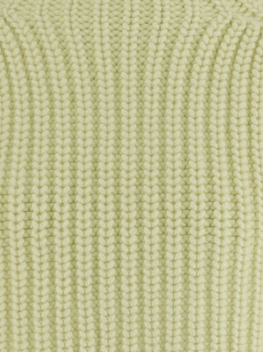Sa Su Phi Light Blue Ribbed Cashmere Neck Warmer