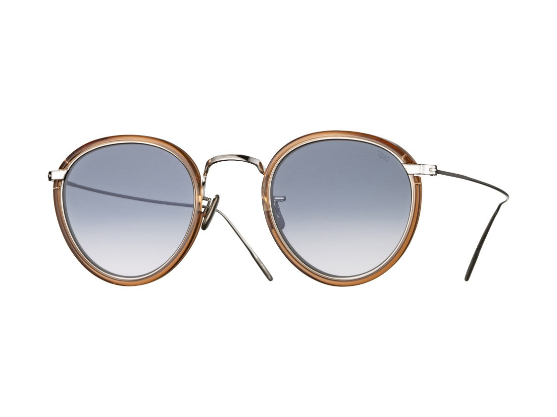 Eyevan Blue 717E Gradient Teardrop Sunglasses