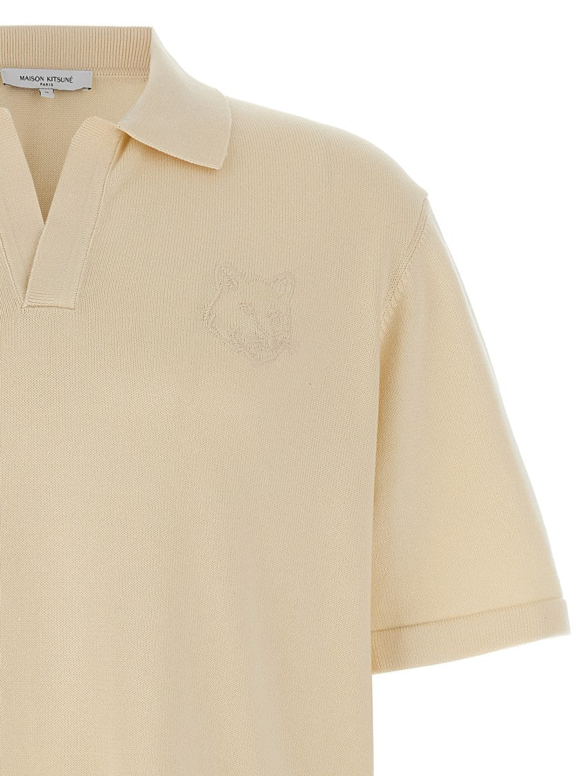Maison Kitsuné 'Bold Fox Head' Polo Shirt