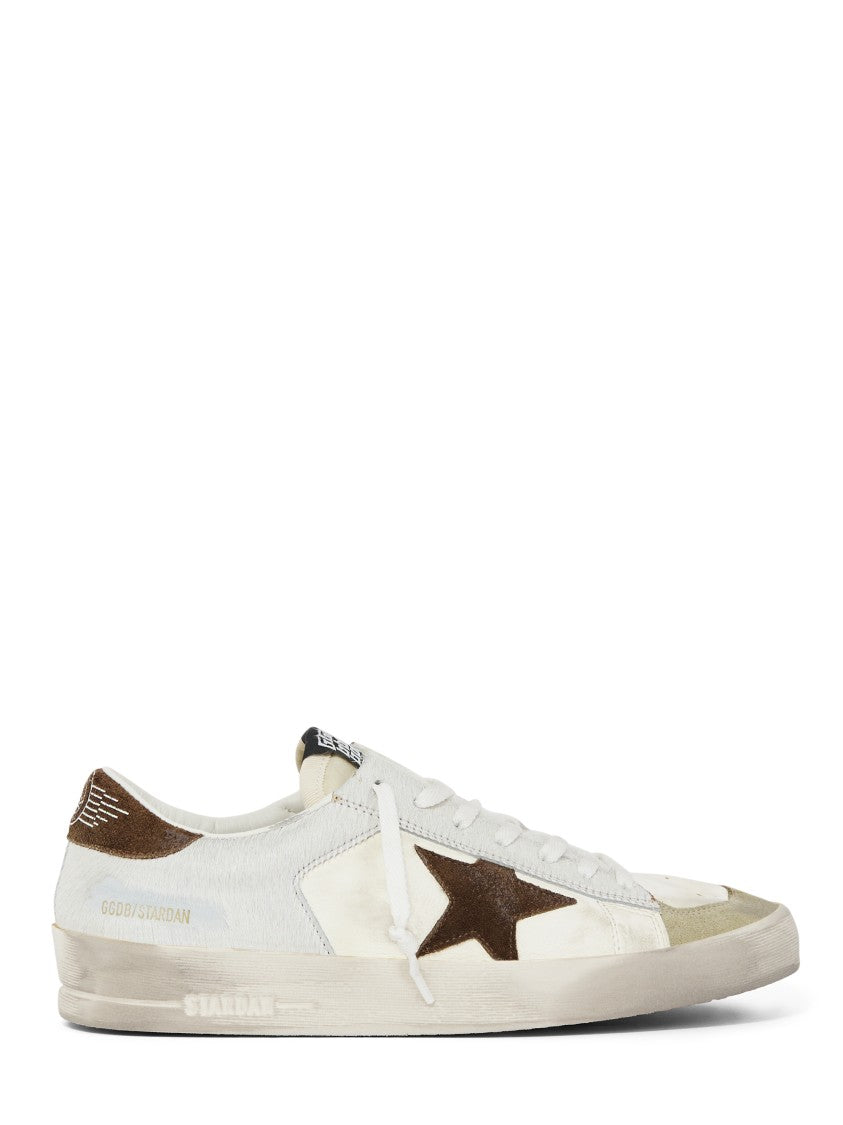 Golden Goose Nappa And Horsy Leather Sneakers