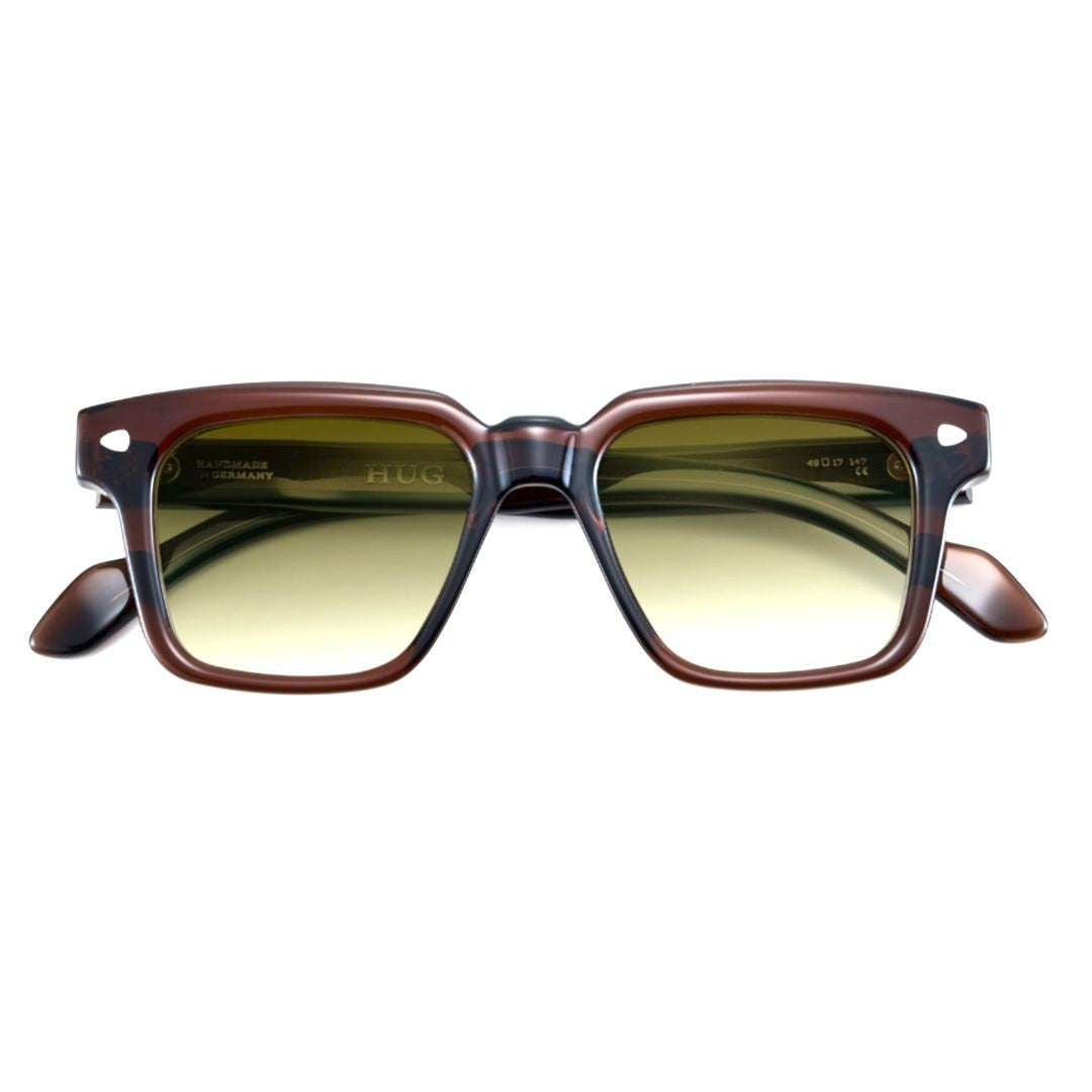 Hug Kimbrough Classic Rectangular Acetate Sunglasses With Gradient Lenses