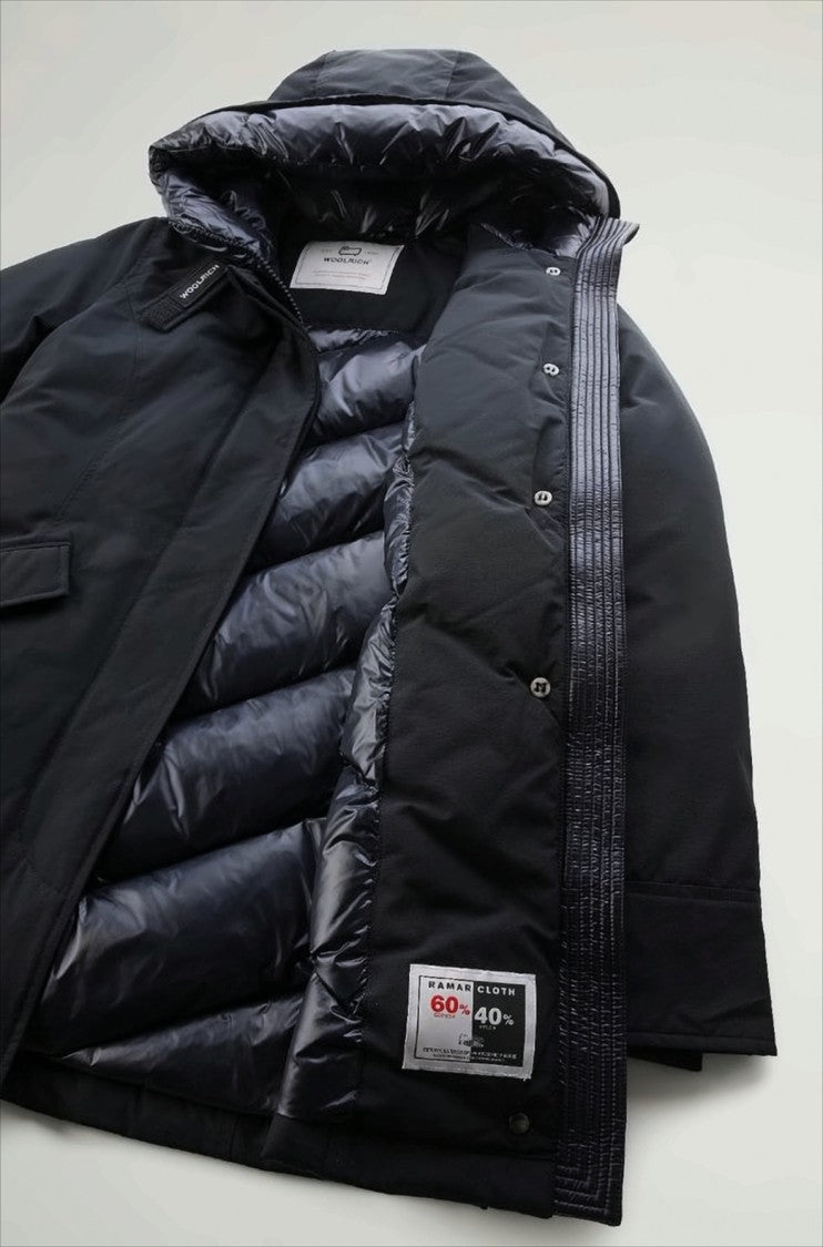 Woolrich Arctic Raccoon Parka With Water-Resistant Finish