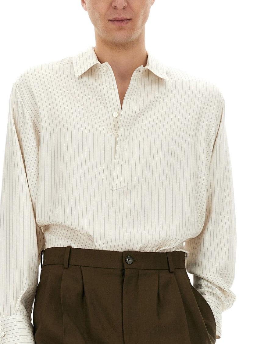 Saint Laurent Striped Tunic Shirt