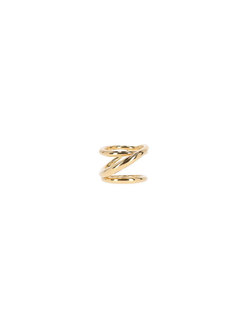 Charlotte Chesnais Gold Triplet Interlocking Silver Ring