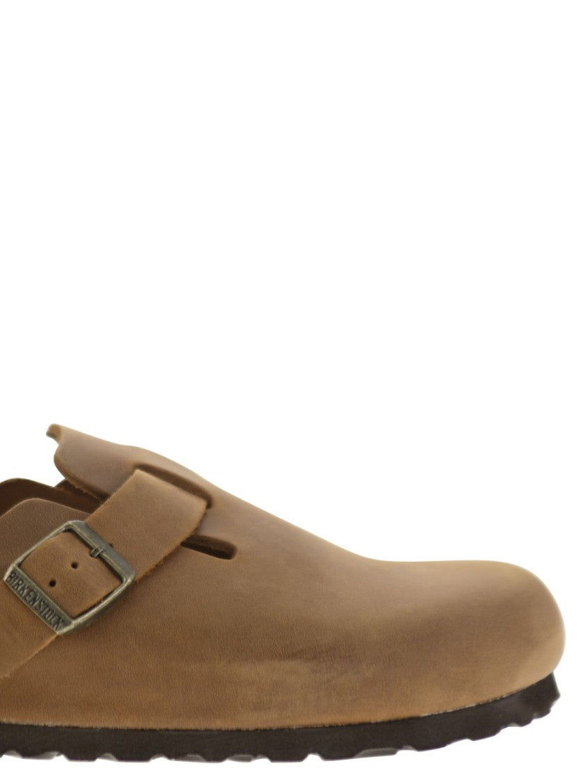 Birkenstock Boston - Oiled Leather Sabot