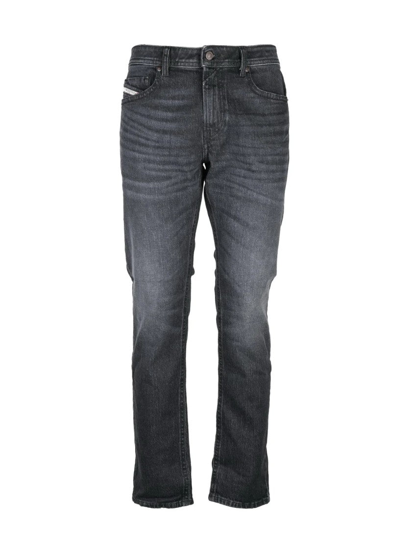 Diesel Black Straight Denim Jeans