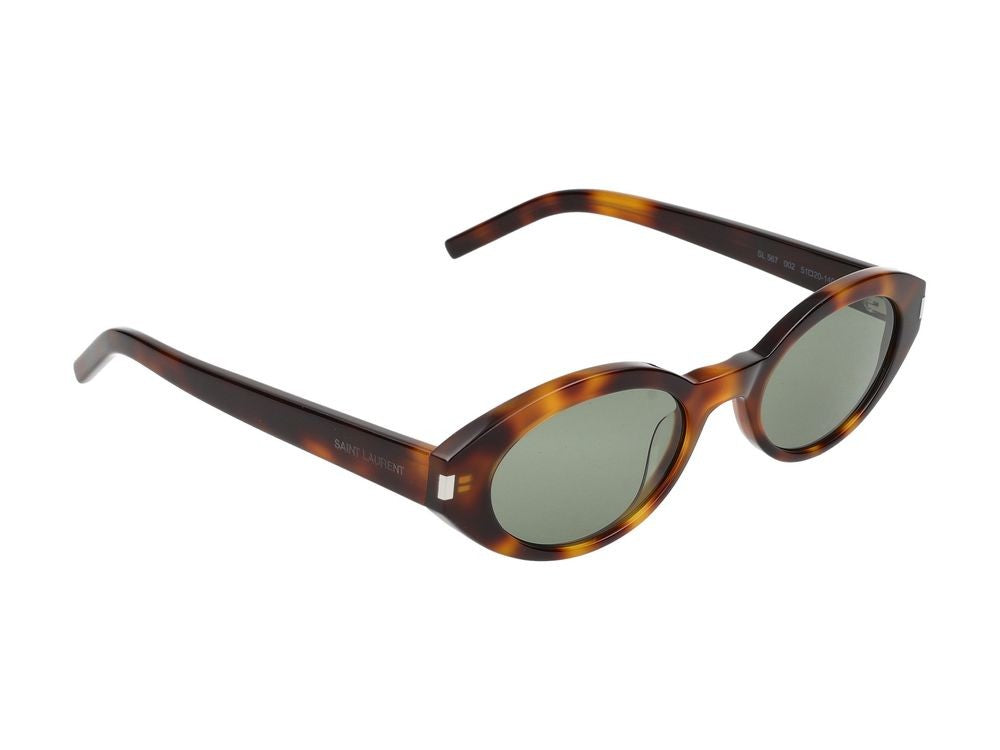 Saint Laurent Havana Acetate Sunglasses