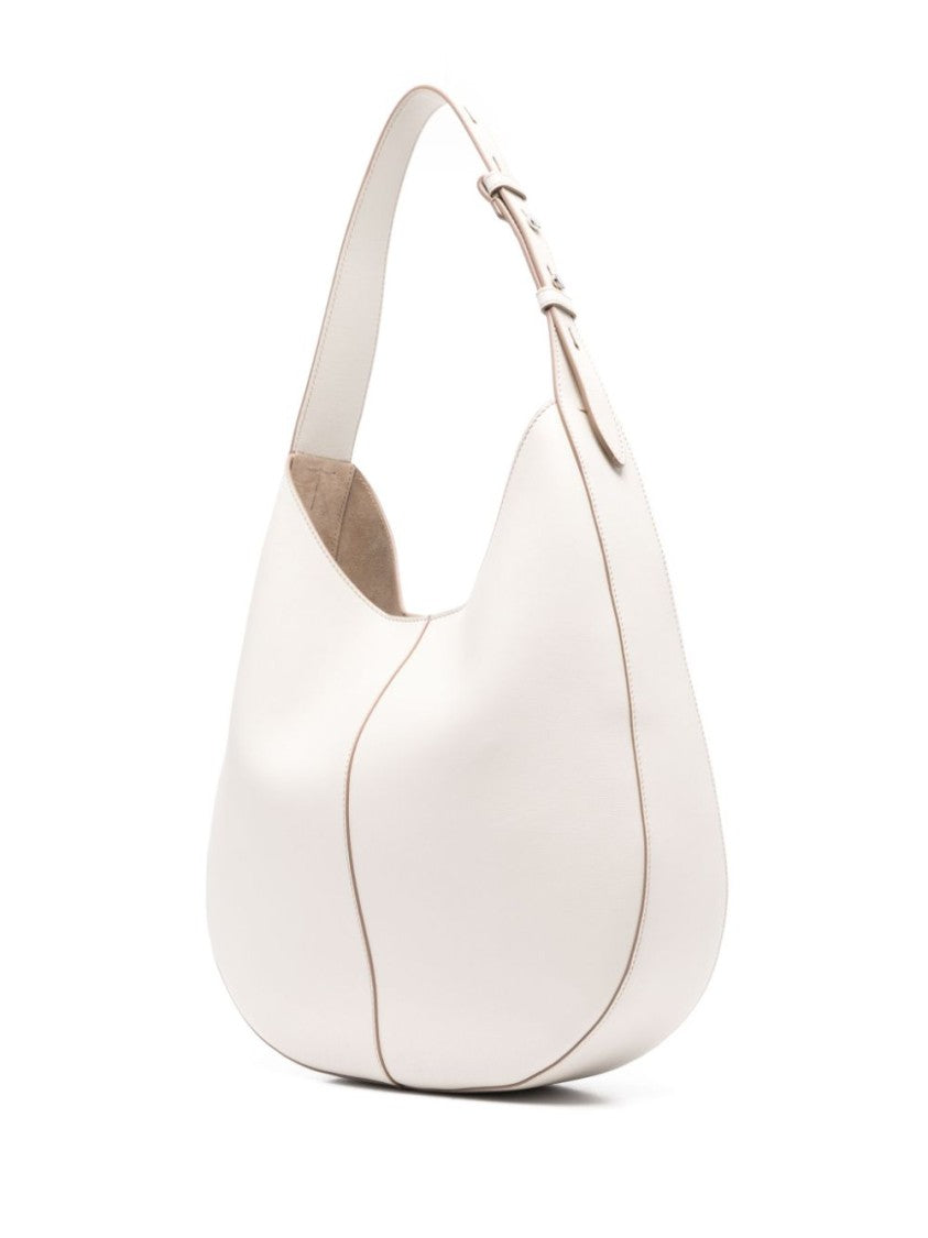 Tod's Crescent-Shaped White Bag