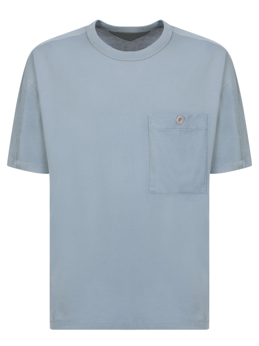Ten C Blue Cotton T-Shirt