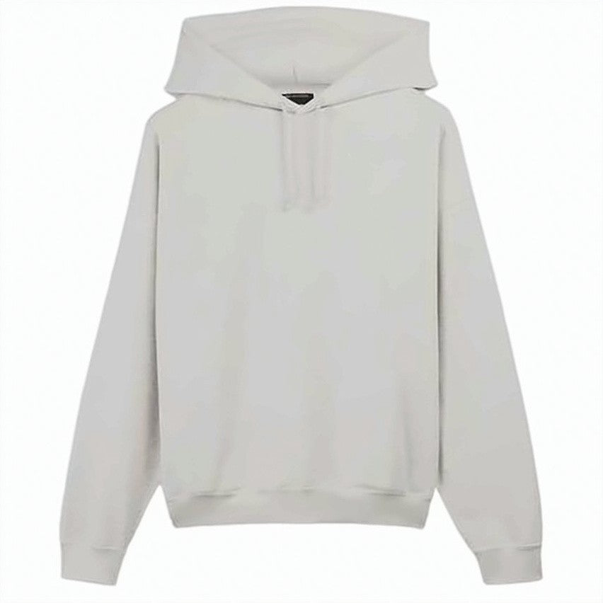 Y-3 Grey Hoodie With Drawstring Hood
