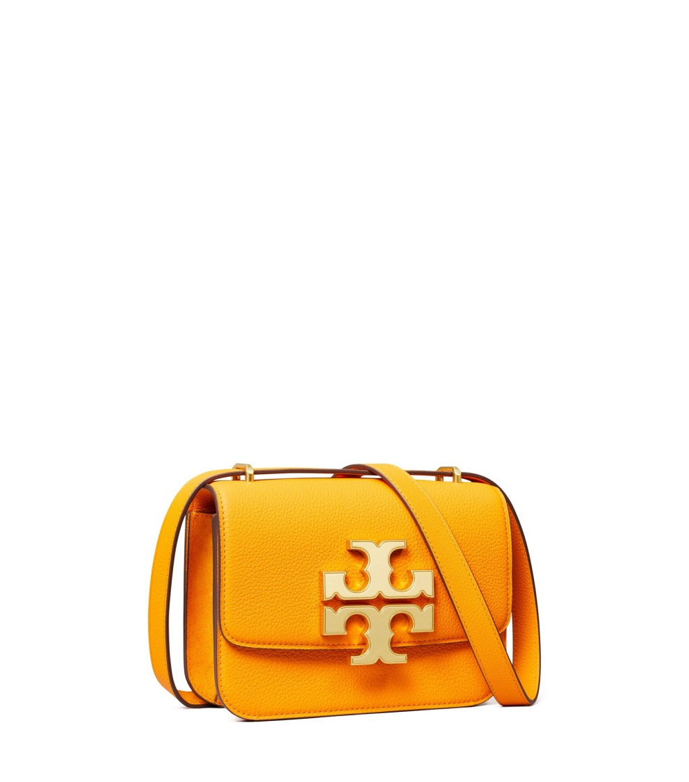 Tory Burch Textured Leather Shoulder Bag With Logo