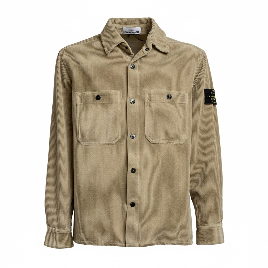 Stone Island Organic Cotton Corduroy 800 Overshirt