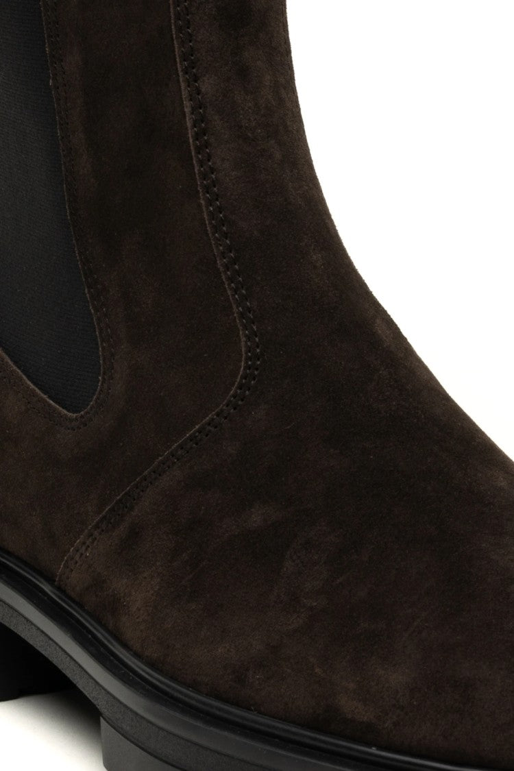 Hogan Chelsea Boot With Suede Upper