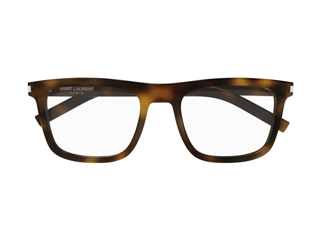 Saint Laurent Sl 547 Slim Opt Tortoiseshell Oversized Square Sunglasses