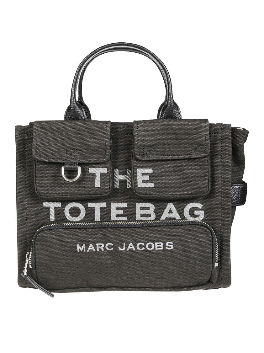 Marc Jacobs Structured Medium Tote With Flap Pockets