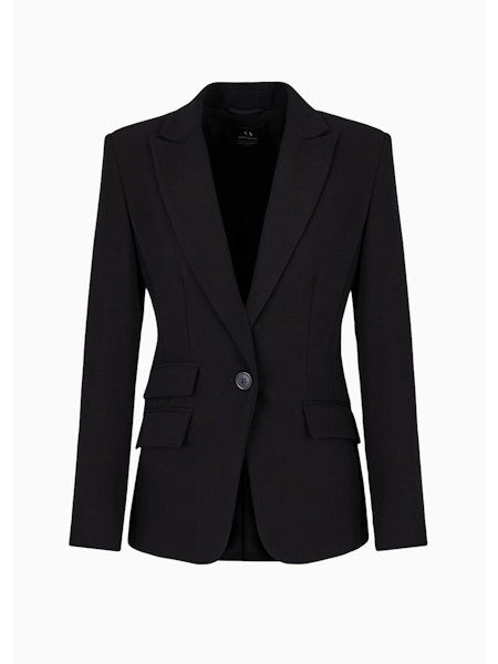 Armani Exchange Single-Breasted Blazer